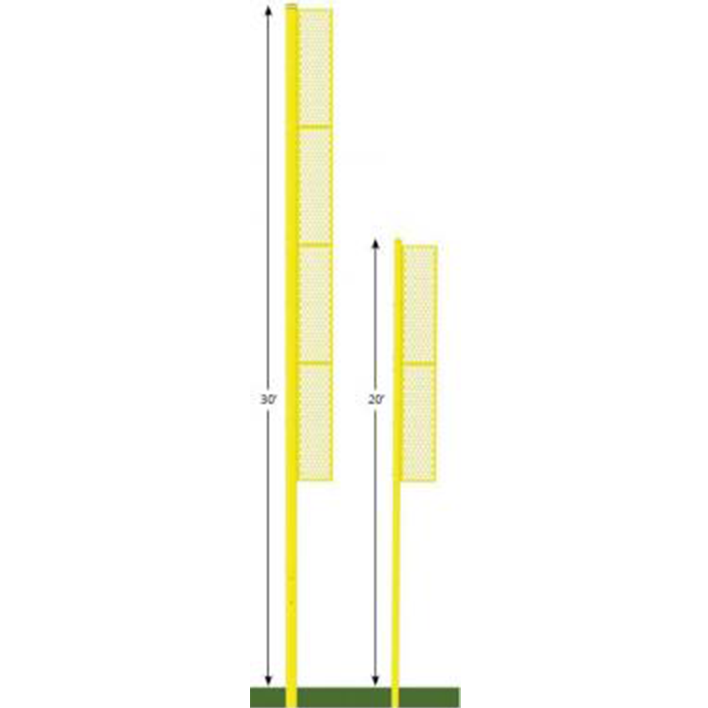 Jaypro Professional Foul Poles - 3 Sizes