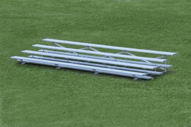 Low Rise Bleachers - 3 & 4 Row Options