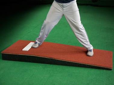 6" Junior Practice Pitching Mound with Clay Turf