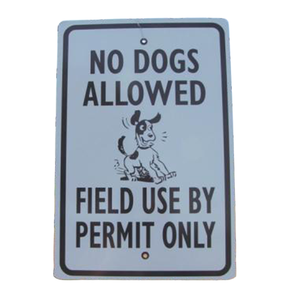 NO DOGS ALLOWED