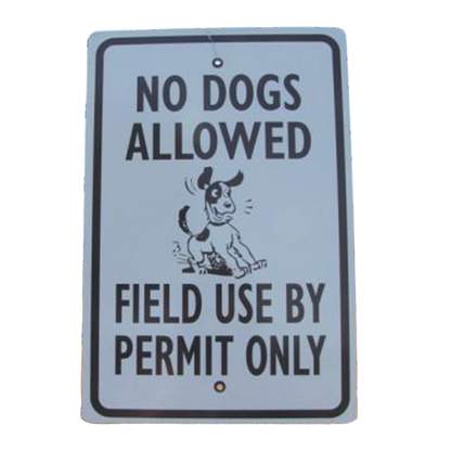 NO DOGS ALLOWED