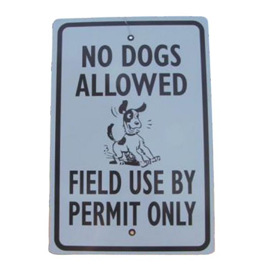NO DOGS ALLOWED