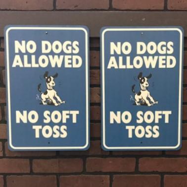 Custom Signs 18" x 11.25"