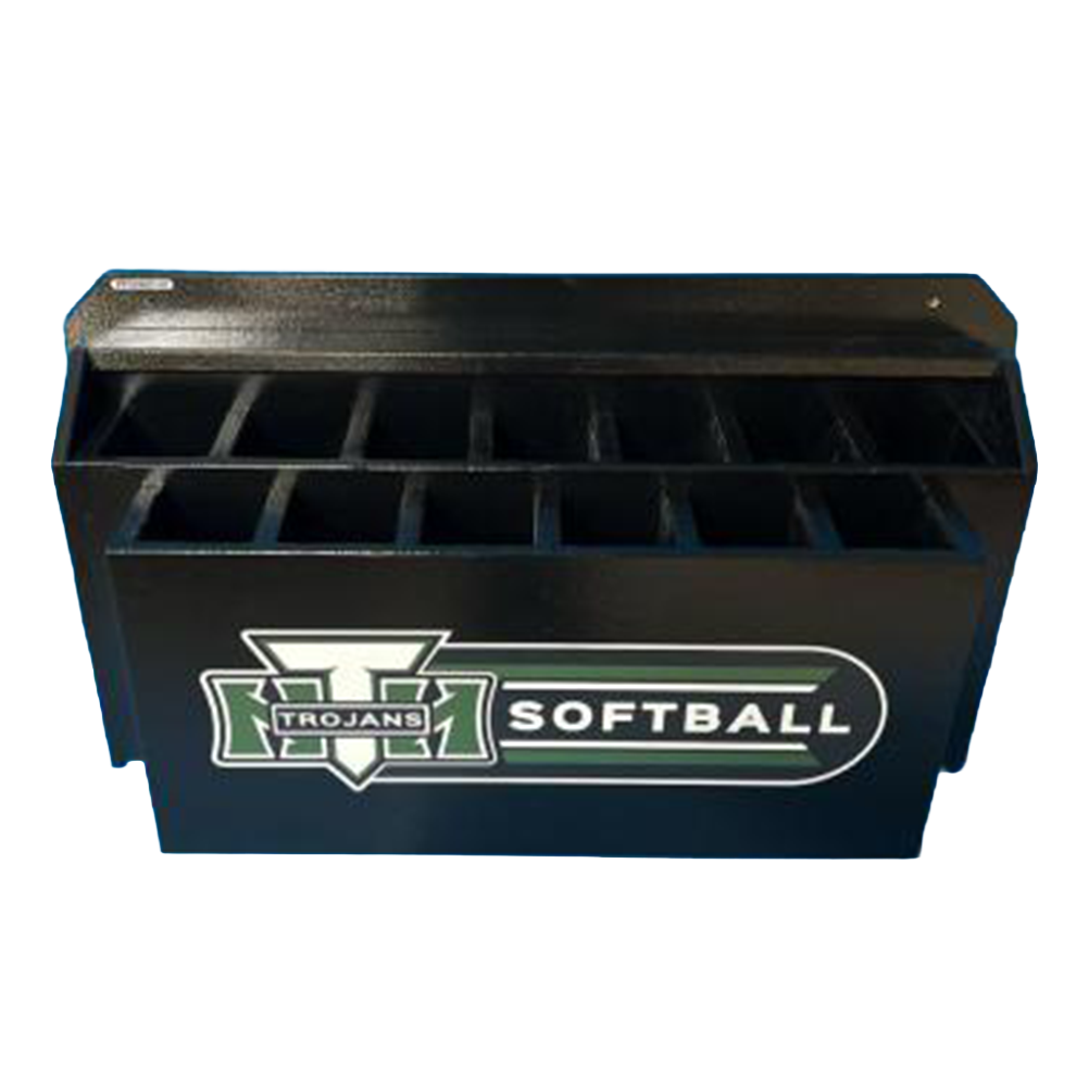 Angled Bat Racks - 4 Sizes