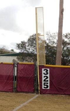 Vertical OF Distance Signs - METAL