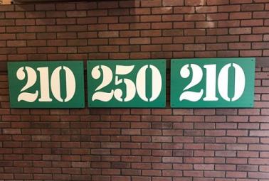 Horizontal Distance Markers - METAL