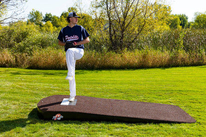 Oversized Two-Piece Practice Mound Brown