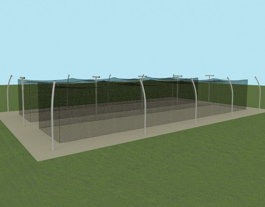 Jaypro Professional 55' Outdoor Batting Tunnel Frame