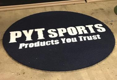 Pro Turf Logo On Deck Circles