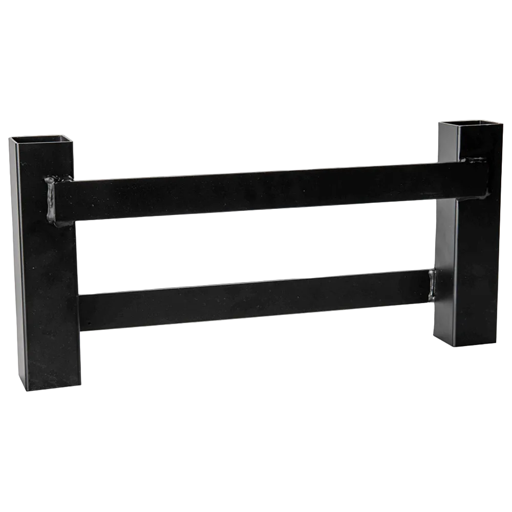 Black Pro Style Double Anchor Post