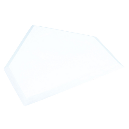 Top view of the Advanced Throw Down Waffle Bottom Home Plate