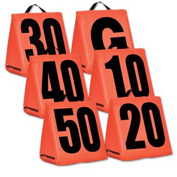 Solid Weighted Yard Markers