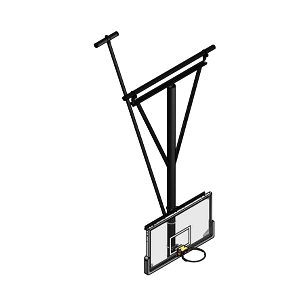 Single Post Ceiling Hung Backstops