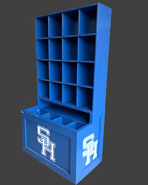 dugout storage unit