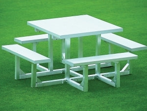 Deluxe Aluminum Square Table