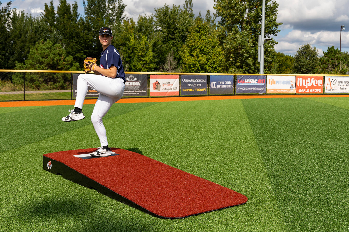 STANDARD One-Piece Practice Mound Red