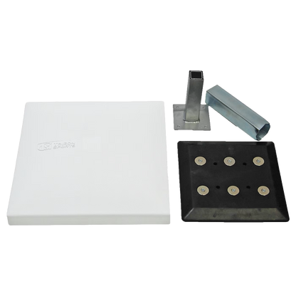 A Trigon Sports base and accessories