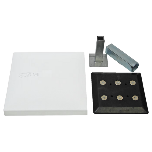 A Trigon Sports base and accessories