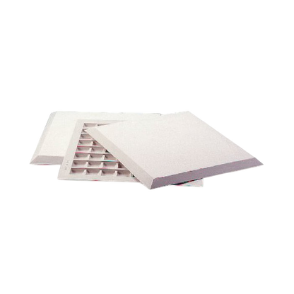 Three stacked Trigon Waffle Bottom bases