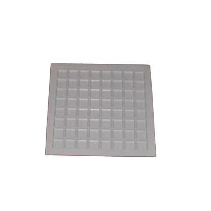 The bottom of a Trigon Waffle bottom base. 