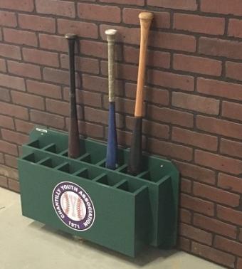 Vertical Bat Racks - 4 Sizes