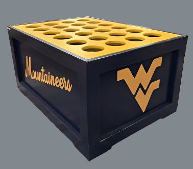 West Virginia Mountaineers holds 24 bats