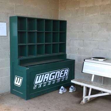 Dugout storage Helmet & Bat Combo baseball softball