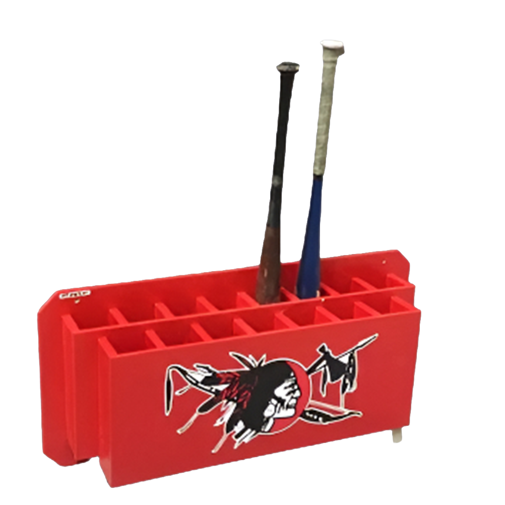 Vertical Bat Racks - 4 Sizes