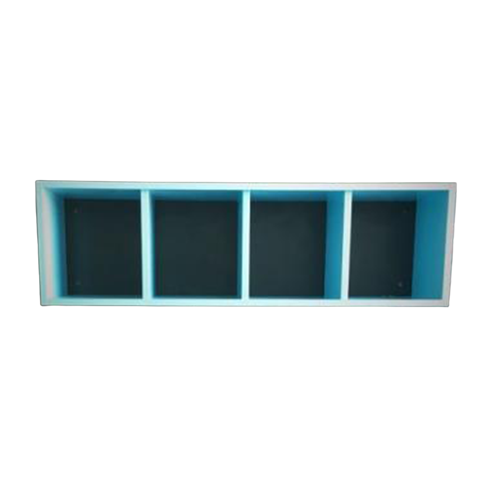 4 Helmet Cubby Rack
