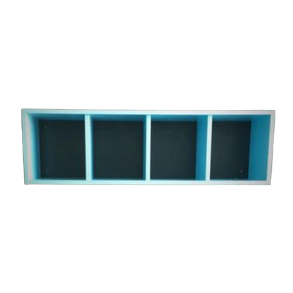 4 Helmet Cubby Rack
