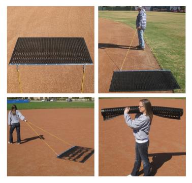 Advanced Eraser Drag Mats - 3 Sizes