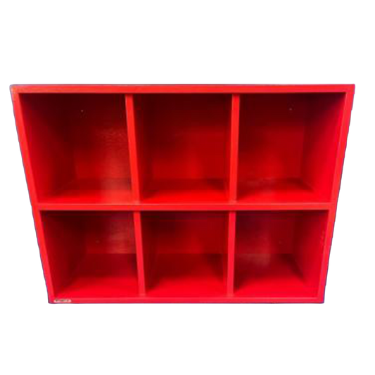 6 Helmet Cubby Rack