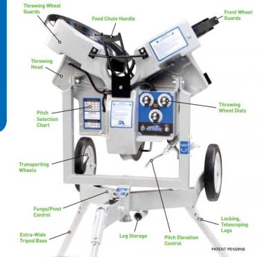 Hack Attack Softball Pitching Machine Sports Attack Pitching Machines Pyt Sports Pyt Sports