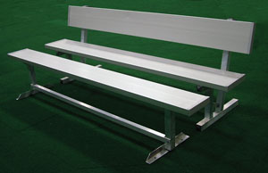 Variety of Aluminum Bench Styles & Lengths